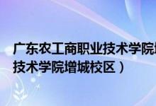 广东农工商职业技术学院增城校区好不好（广州农工商职业技术学院增城校区）