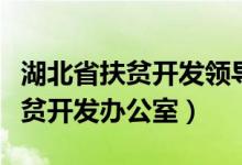 湖北省扶贫开发领导小组（湖北省人民政府扶贫开发办公室）