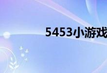 5453小游戏（5233小游戏）