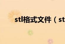 stl格式文件（stl是什么格式的文件）