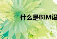 什么是BIM设计（什么是bim）