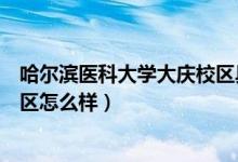 哈尔滨医科大学大庆校区具体位置（哈尔滨医科大学大庆校区怎么样）