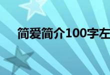 简爱简介100字左右（简爱简介100字）