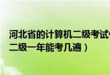 河北省的计算机二级考试什么时候能出成绩（河北省计算机二级一年能考几遍）