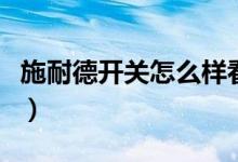 施耐德开关怎么样看年份（施耐德开关怎么样）