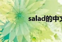 salad的中文意思（salad）