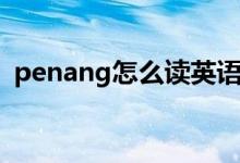 penang怎么读英语英式（penang怎么读）