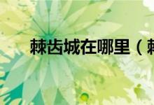 棘齿城在哪里（棘齿城里扎雷克斯在）