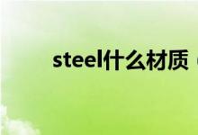 steel什么材质（steel是什么材料）