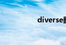 diverse翻译（diver）