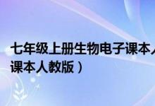 七年级上册生物电子课本人教版2023（七年级上册生物电子课本人教版）