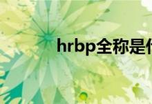 hrbp全称是什么意思（hrbp）