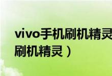 vivo手机刷机精灵刷机解锁教程（vivo手机刷机精灵）