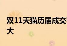 双11天猫历届成交额 双11晚会节目单阵容强大