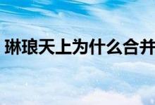 琳琅天上为什么合并（琳琅天上为什么解散）