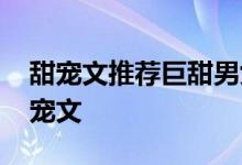 甜宠文推荐巨甜男女主都强 五本高质量的甜宠文