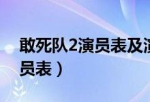 敢死队2演员表及演员介绍图片（敢死队2演员表）