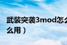 武装突袭3mod怎么挂载（武装突袭3mod怎么用）