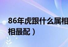 86年虎跟什么属相配（86年属虎的和什么属相最配）