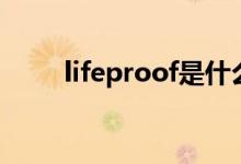 lifeproof是什么意思（lifeproof）