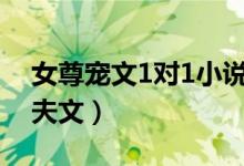 女尊宠文1对1小说推荐（女尊一对一超级宠夫文）